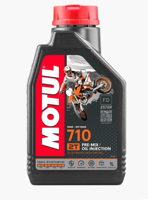 Olio Miscela Totalmente Sintetico Motul 710 2T – 1 Litro