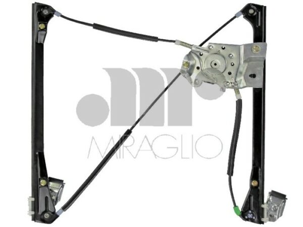 MECCANISMO ANTERIORE SX VW POLO 11/99>10/01 5 P. (solo motorino a 2 contatti) - immagine 2