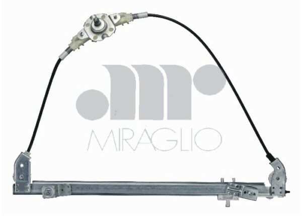 ALZACRISTALLI FIAT DOBLO' 12/00->05/06 ANTERIORE MANUALE 3/5 P. SX - immagine 2