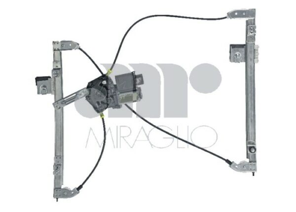 ALZACRISTALLI VW POLO 11/99->10/01 ANTERIORE ELETTRICO COMFORT 3P DX - immagine 2