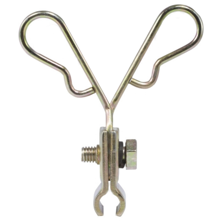 Piastrina di fissaggio doppia attacco cerchio