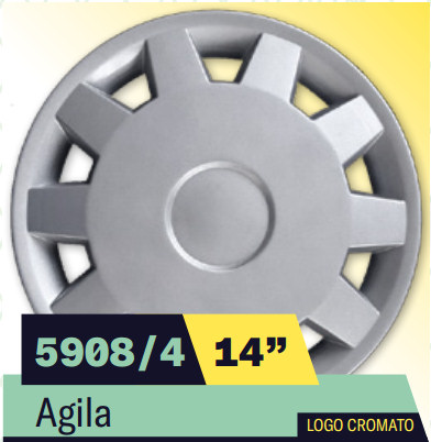 COPPA RUOTA OPEL AGILA Dim. 14 s/logo