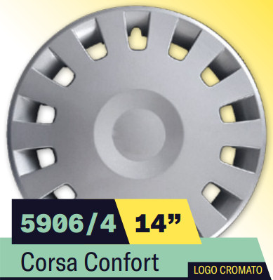 COPPA RUOTA OPEL CORSA CONFORT Dim. 14 s/logo