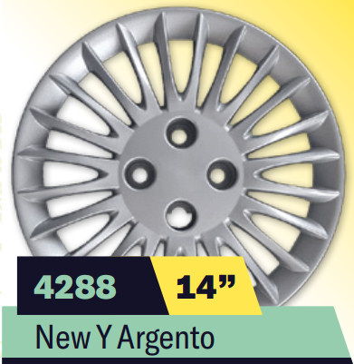COPPA RUOTA LANCIA YPSILON ARG. Dim. 14 s/logo