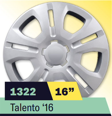 COPPA RUOTA FIAT TALENTO Dim. 16 s/logo
