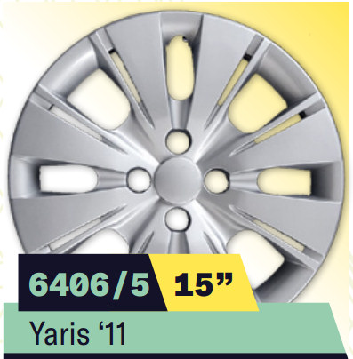 COPPA RUOTA TOYOTA YARIS 2011 Dim. 15 s/logo