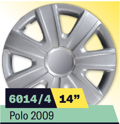 COPPA RUOTA VW POLO 2009 Dim. 14 s/logo