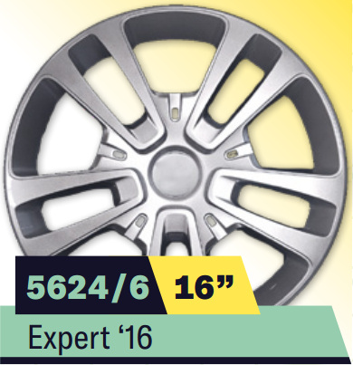 COPPA RUOTA PEUGEOT EXPERT 2016 Dim. 16 s/logo