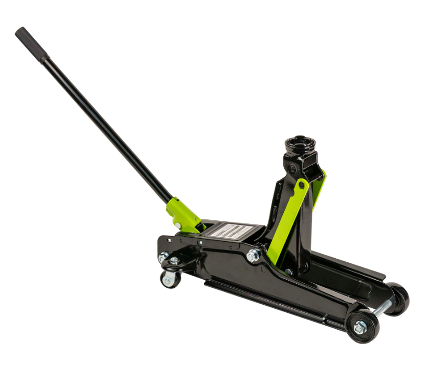 Crick idraulico a carrello 2t speciale per auto con pianale basso