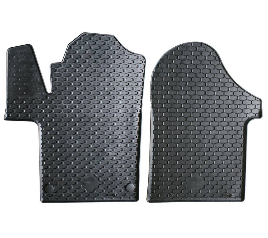 TAPPETO IN GOMMA SPECIFICO MERCEDES VITO 14> 2 PZ. - immagine 2