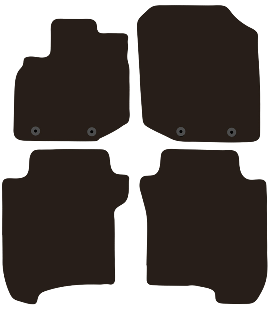 Tappeto in Moquette 4pz specifico HONDA JAZZ 08>14