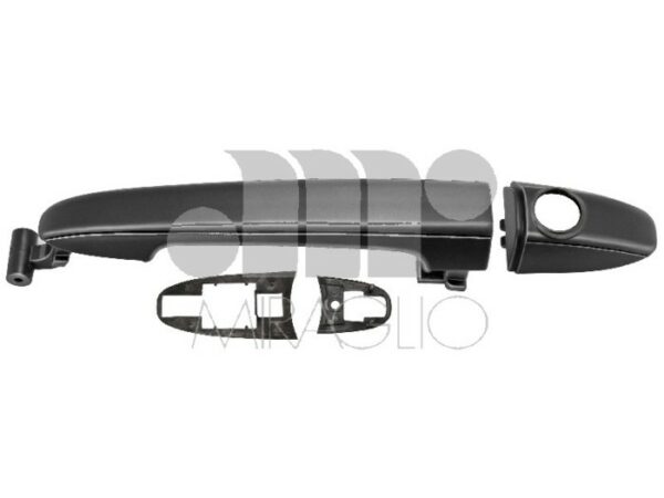 MANIGLIA PORTA ESTERNA ANTERIORE SX MERCEDES SPRINTER II 2006> in plastica nera - immagine 2