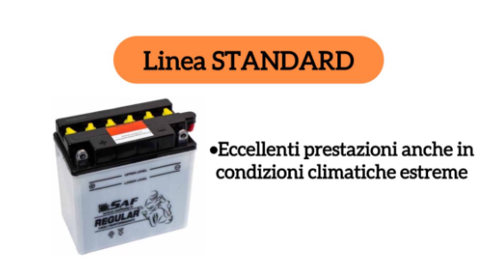 Batteria Moto SAF CB14LA2 – 12V 14Ah 180A CCA