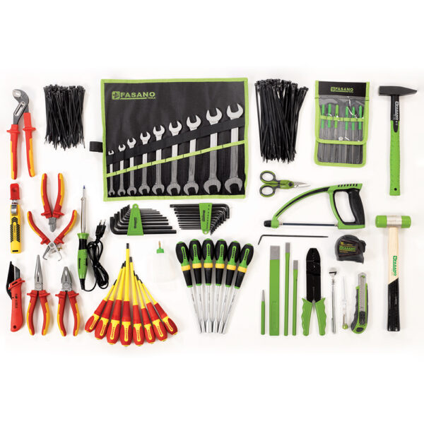 ASSORTIMENTO 76 UTENSILI ELETTROTECNICA