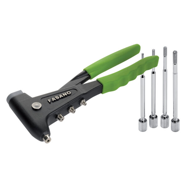 RIVETTATRICE MANUALE X INSERTI 4 TESTINE