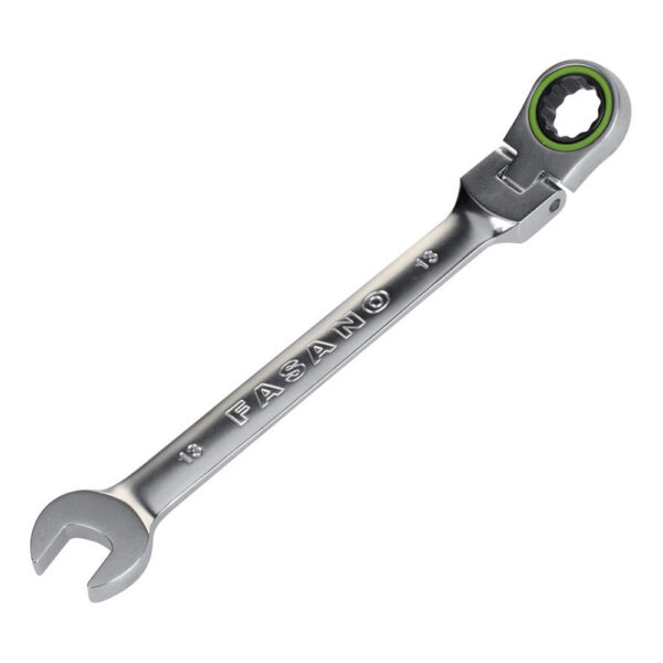 CHIAVE COMBINATA CON TESTA FLESS. MM.19