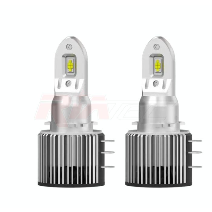 Coppia lampade a led mini fan H15 12v