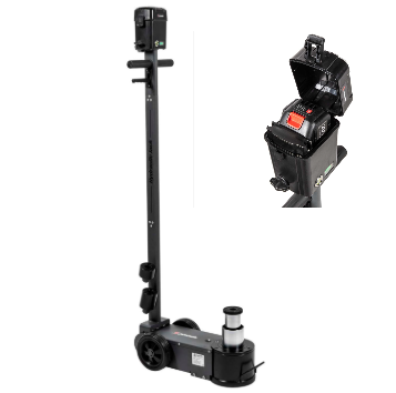 Sollevatore idaulico a batteria a litio portata 40/20T - altezza minima 150mm - altezza massima 298mm