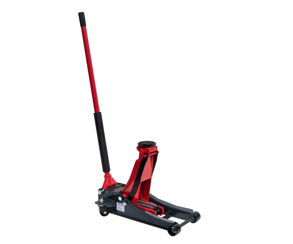 Sollevatore idraulico a carrello portata 3T - altezza minima 80mm - altezza massima 465mm