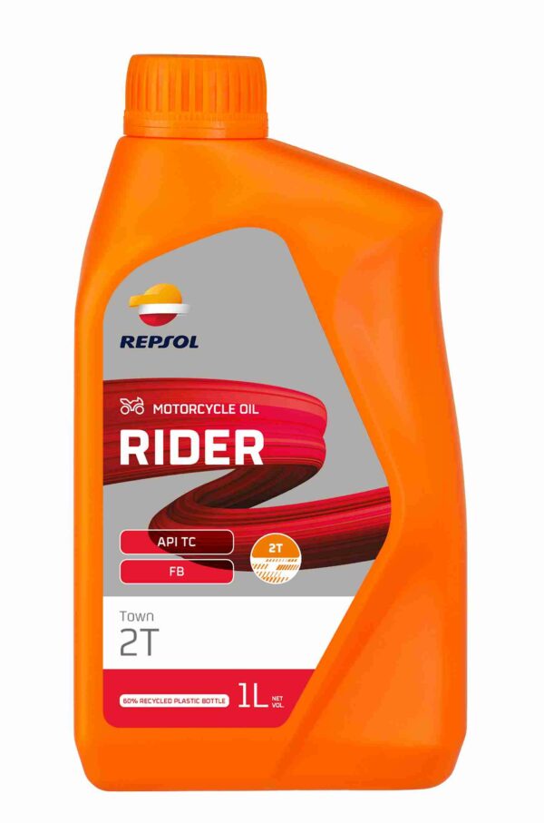 Olio Miscela Semisintetico Repsol Rider Town 2T  lt1