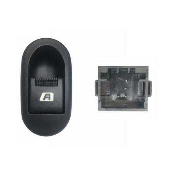 INTERRUTTORE ALZ. ANT. SX, CITROEN C2 /C3  - PEUGEOT 1007 - 4 PIN