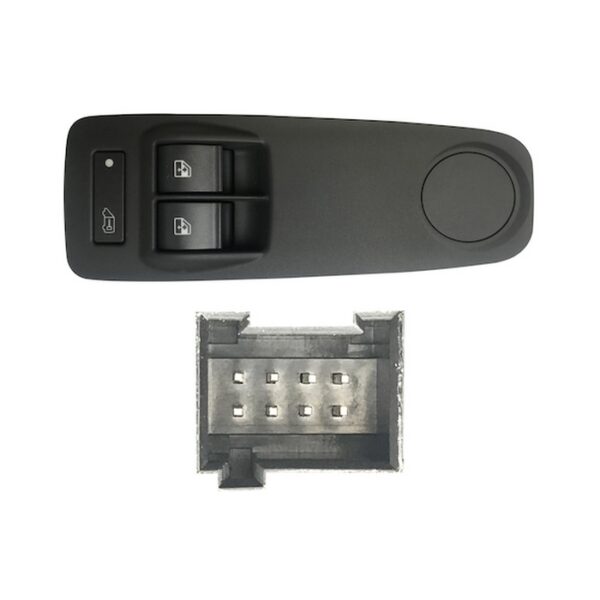 PULSANTIERA ALZ.ANT.SX,JUMPER /DUCATO /BOXER 06> - 2 INTER. 8 PIN