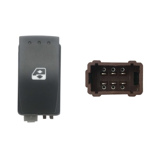 INTERRUTTORE ALZ. / ANT. SX=DX, MASTER II 03>06 - 6 PIN