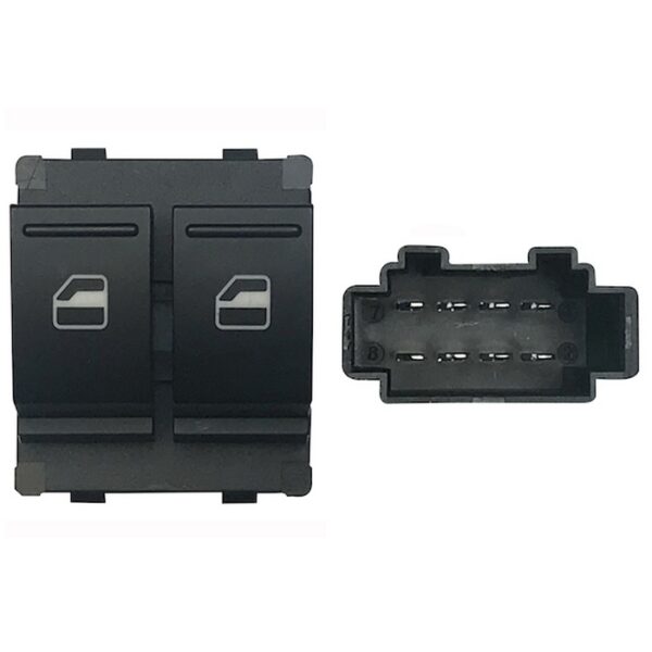 BLOCCO COMANDI ALZ. / ANT. SX, VW-UP 16> - 2 INTER. 8 PIN