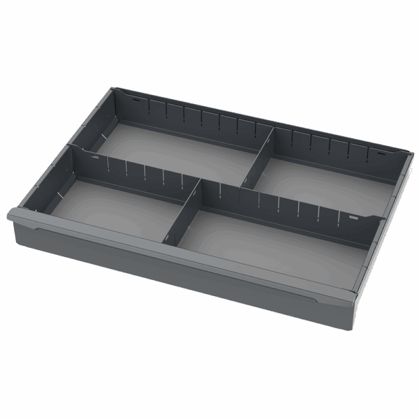 CONFIG. DIVISORI- 4 VANI PORTA MINUTERIA