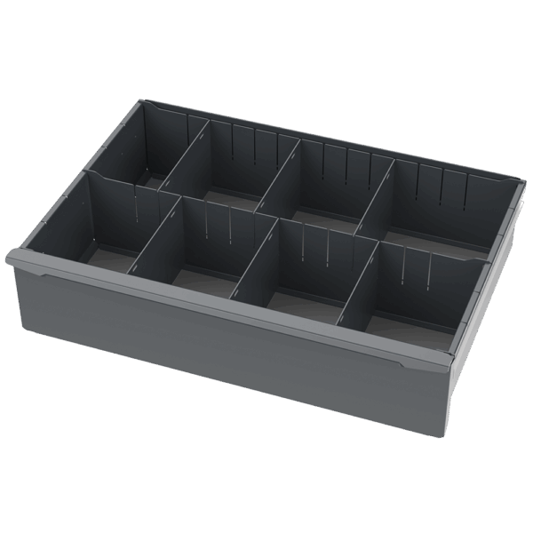 Configurazione divisori per cassetto C2