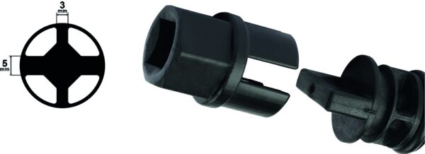 CHIAVE SMONTAGGIO TAPPI RADIATORE