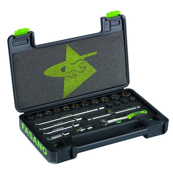 SET CHIAVI A BUSSOLA 3/8" IN POLLICI