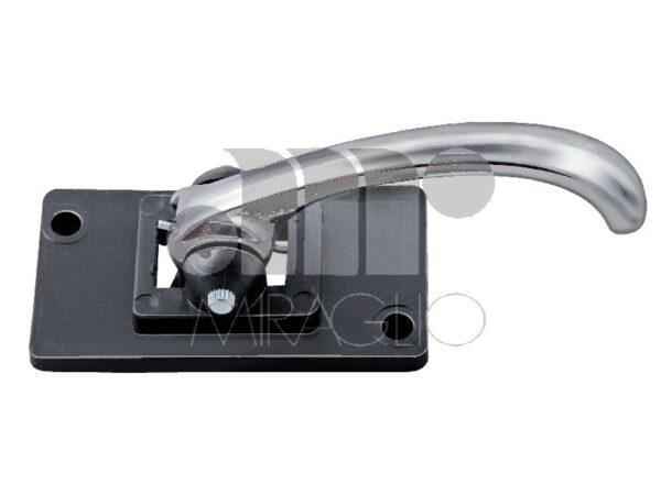 MANIGLIA INTERNA 2FORI F500 IN ZAMA - immagine 2